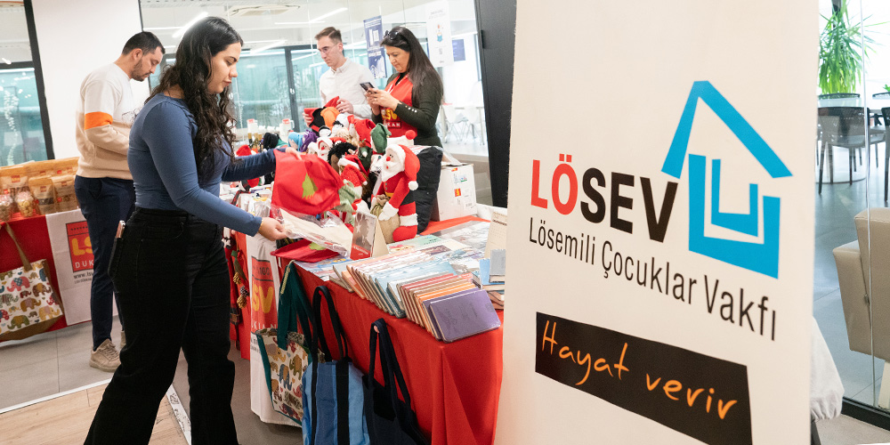We organized a LOSEV Shop Event