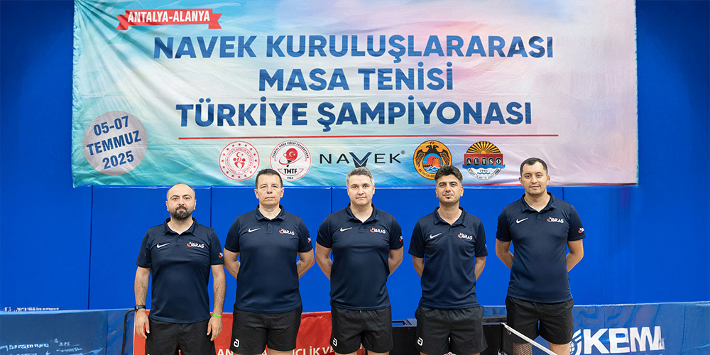 We participated in the Intercorporate Table Tennis Tournament of Turkey